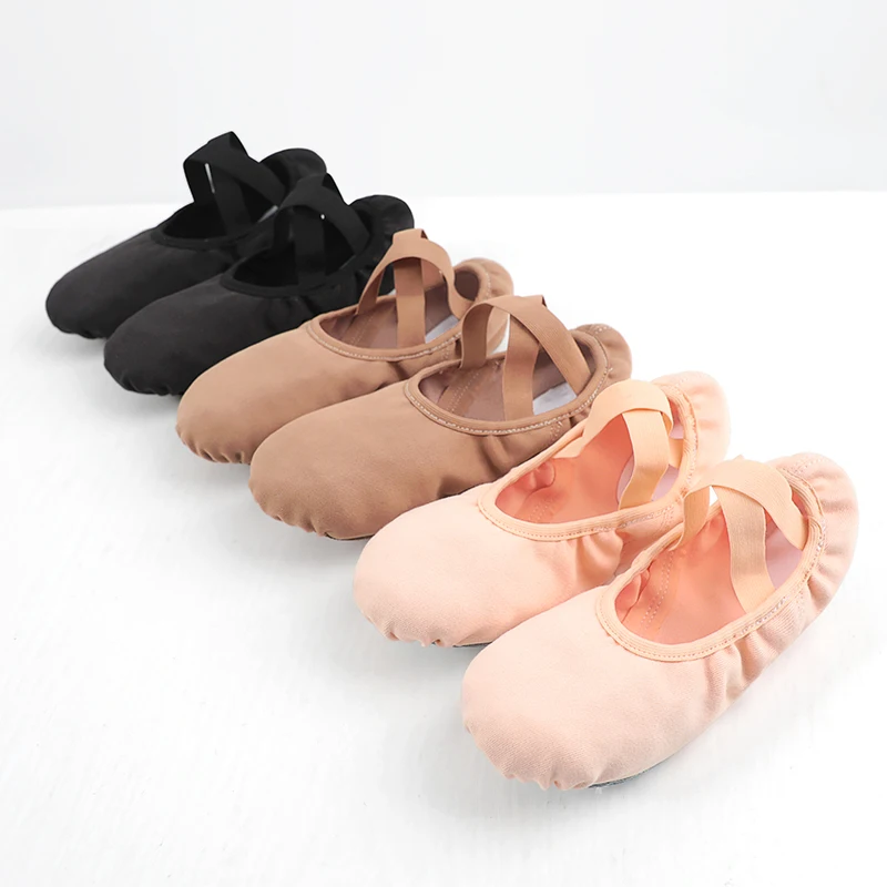 stretching ballet flats