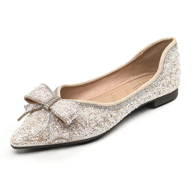 flat wedding shoes bride