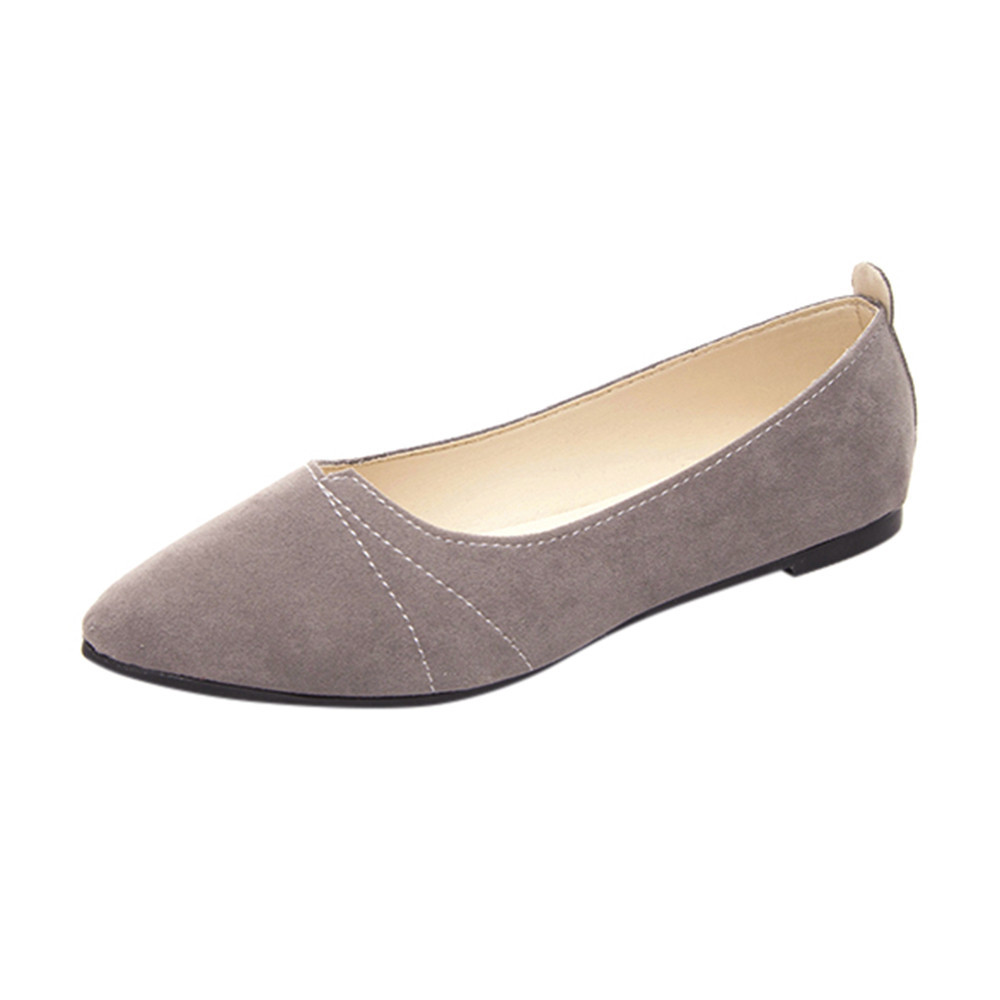 tan flats womens