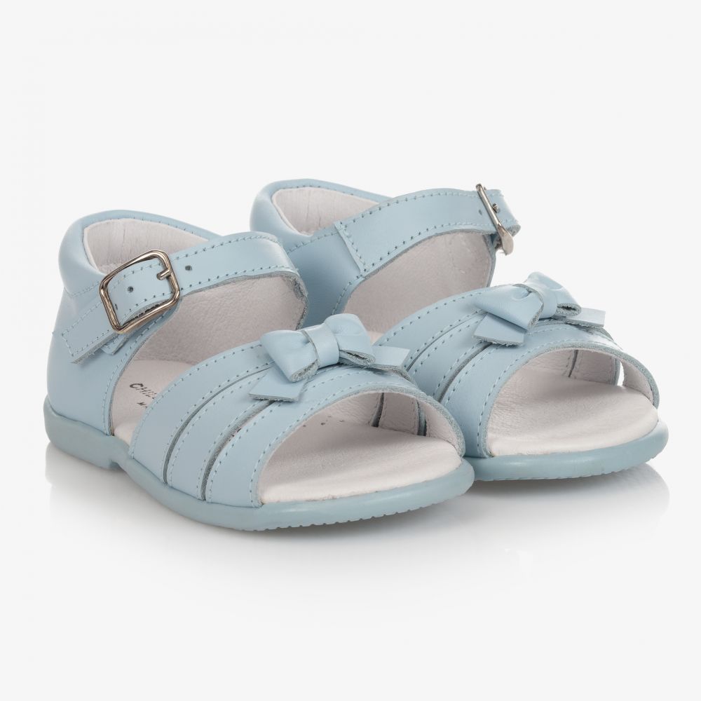 light blue sandals