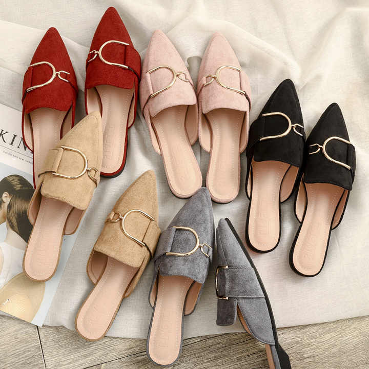 flat mules shoes