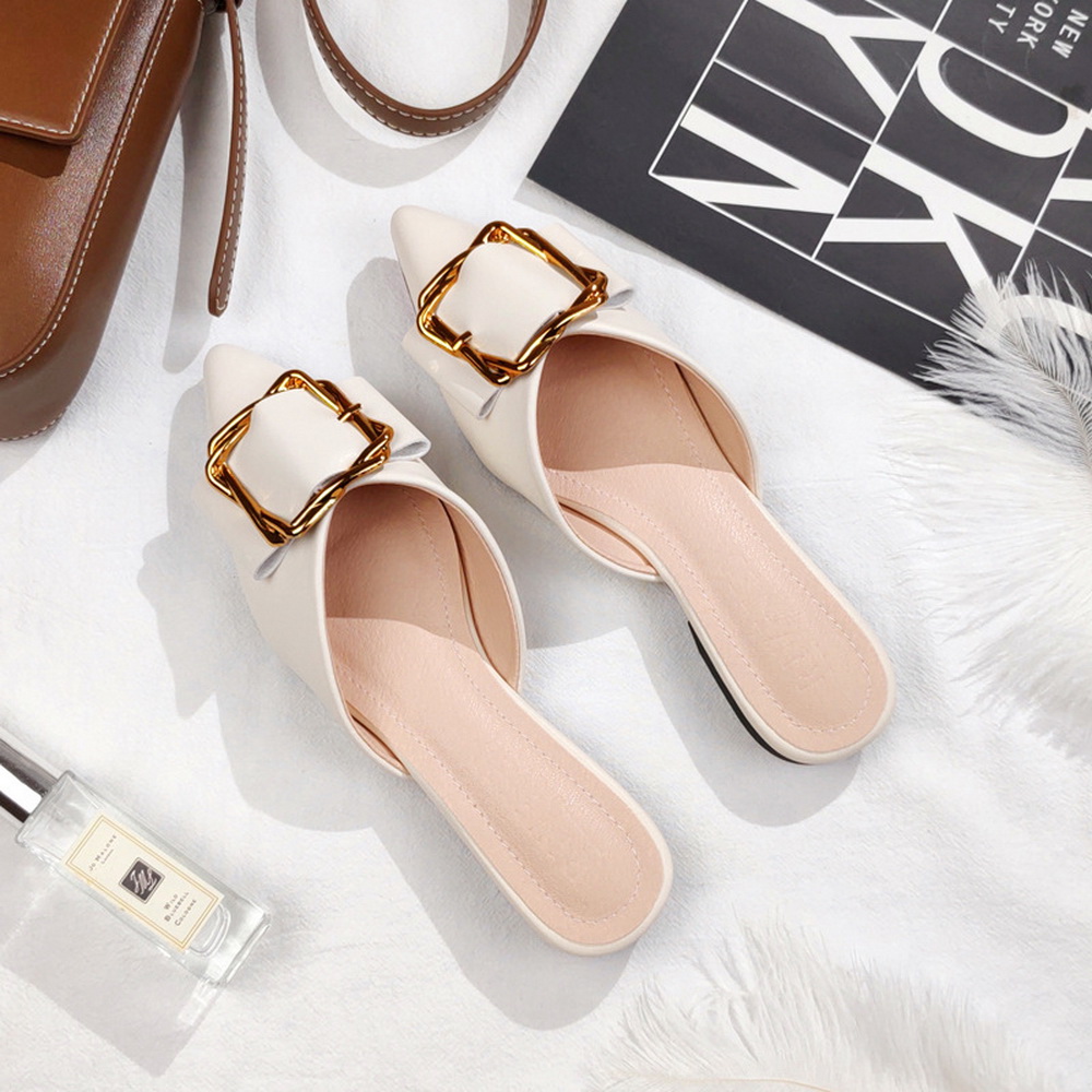 women’s flat mule shoes