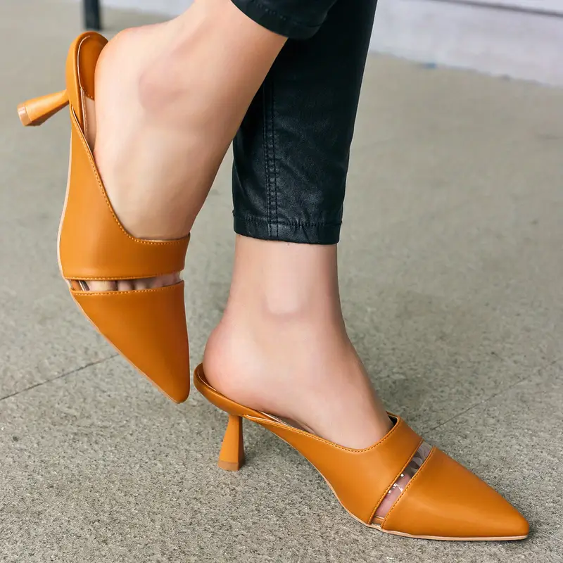 mule heel shoes