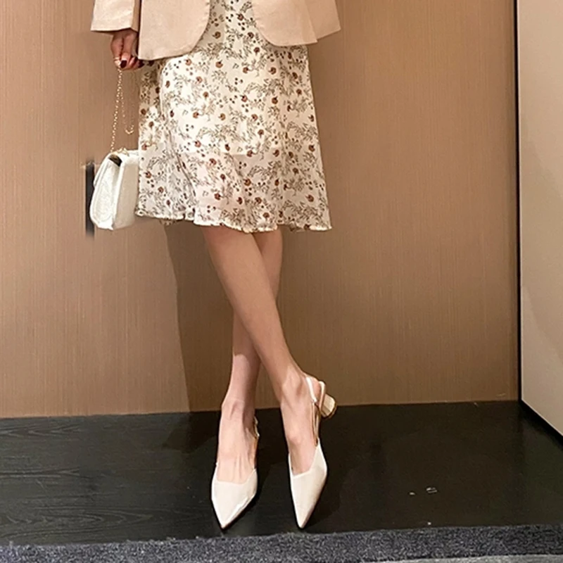 beige mules shoes