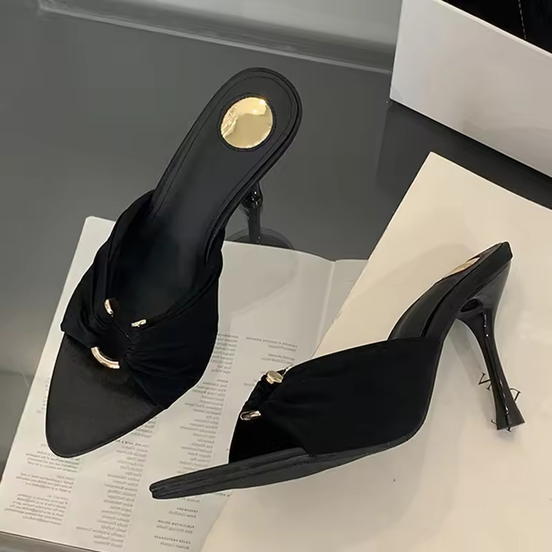 black womens mules shoes