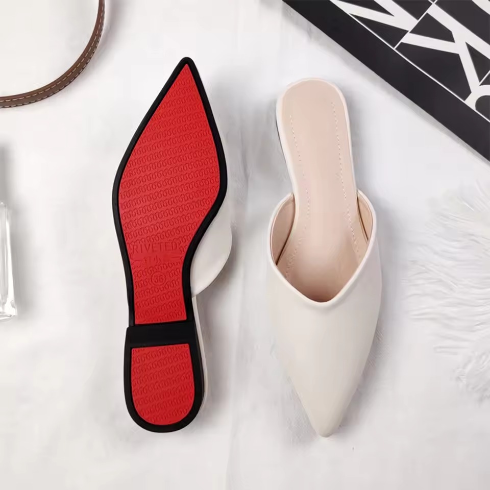 pointed mules shoes